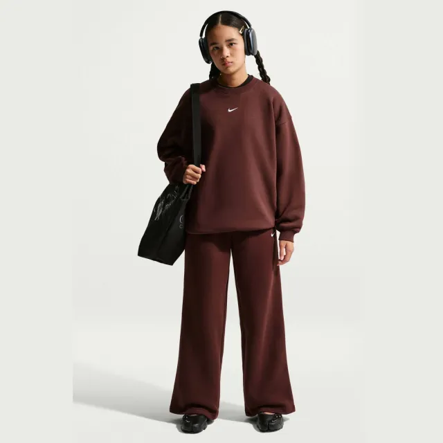 Nike Sportswear Studio sweater - roodbruin