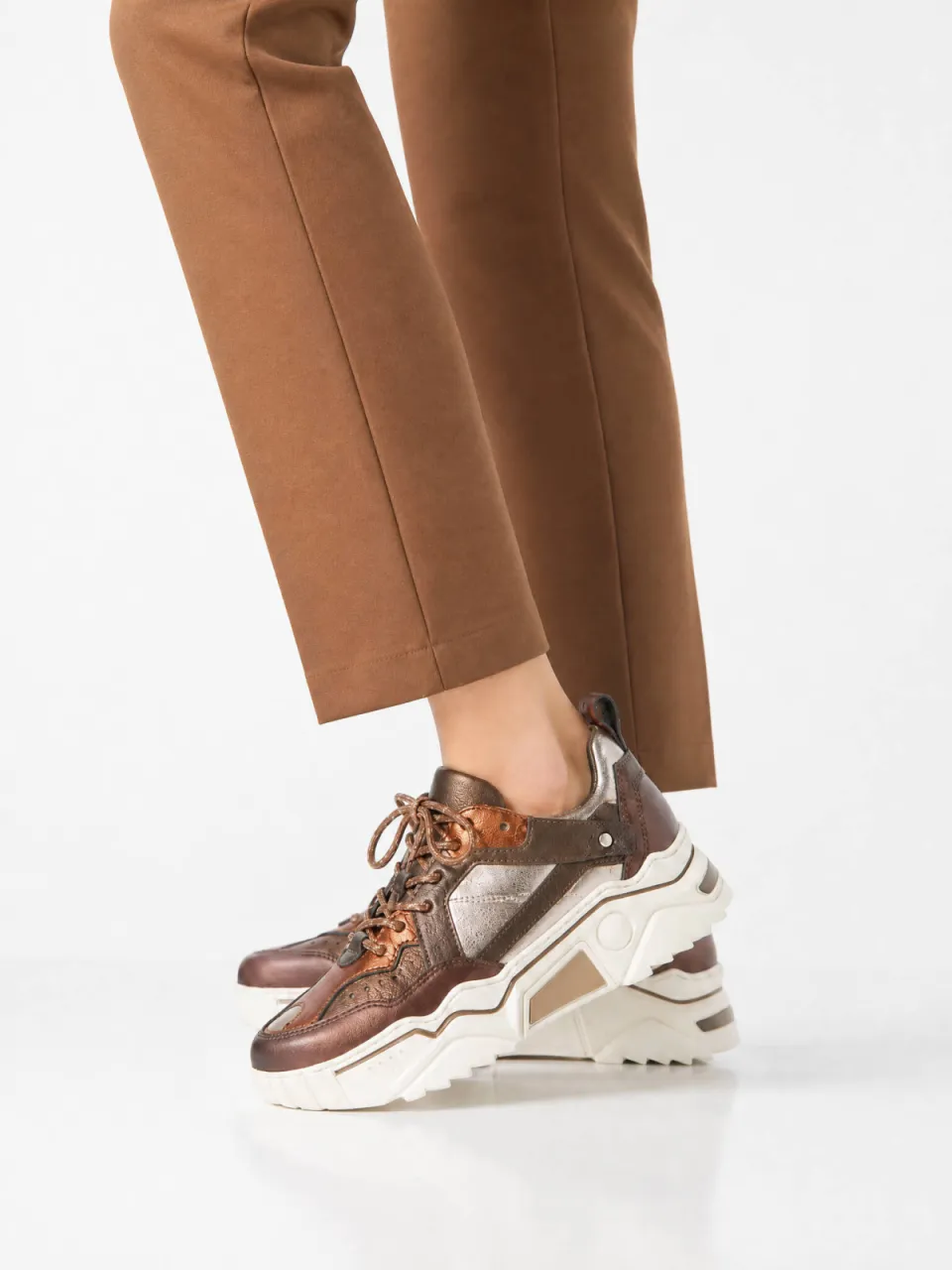 DWRS Label Pluto sneakers bruin, foto 8