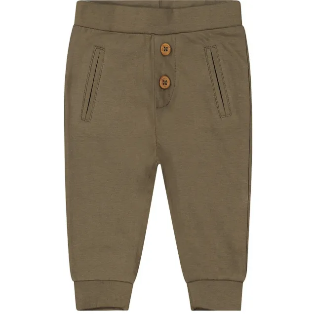 Dirkje babybroek groenbruin