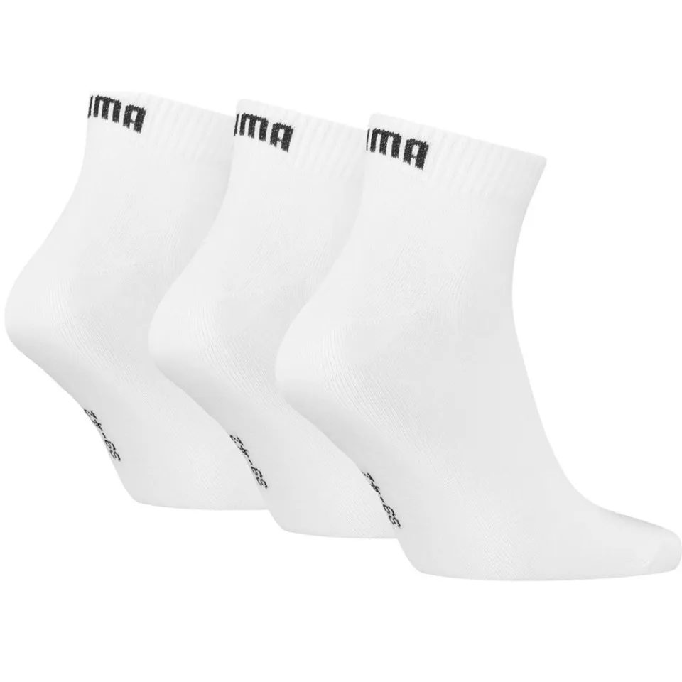 Puma sneakersokken - wit (set van 3), foto 2