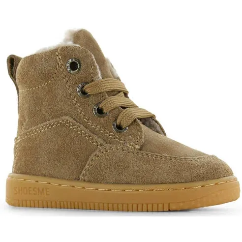 Shoesme suède veterboots cognac, foto 3