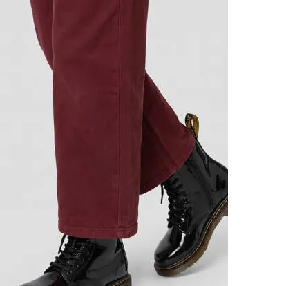 Me & My Monkey loose fit jeans - donkerrood, foto 5