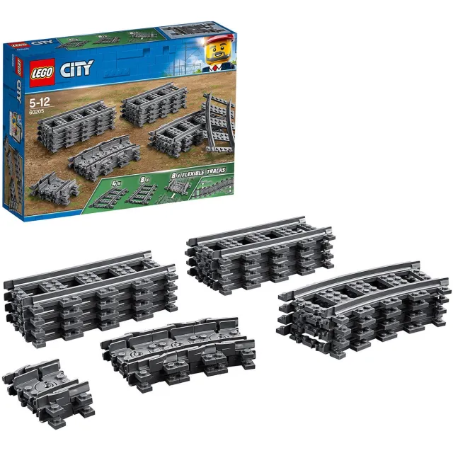 Lego City Trein rails 60205, foto 2