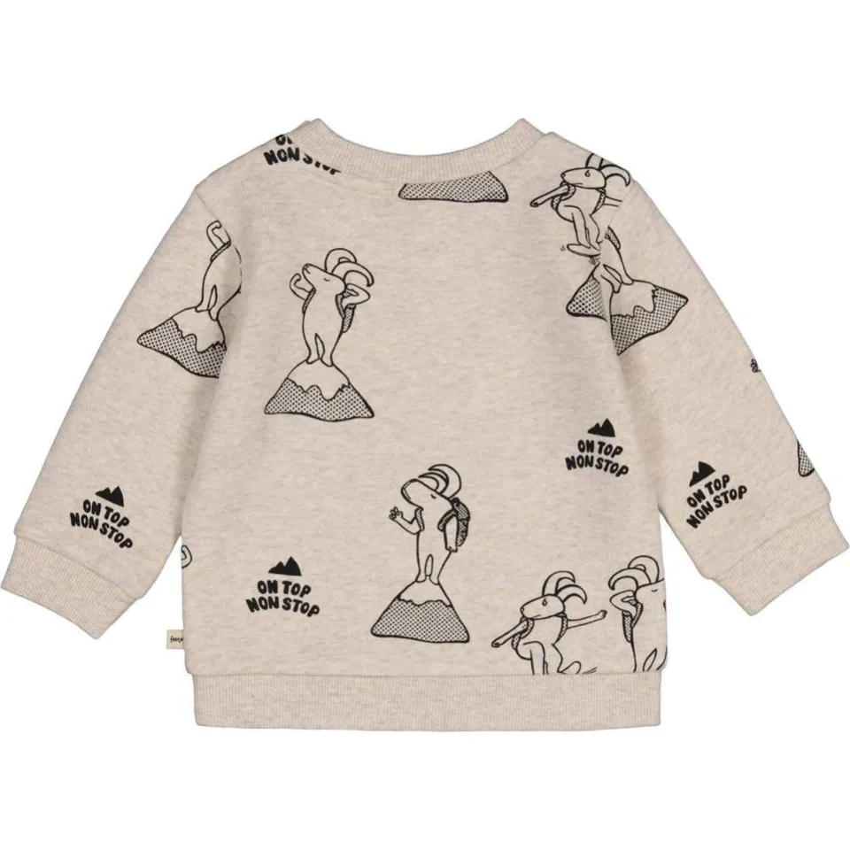 Feetje sweater Mountain Top - ecru/grijs, foto 5