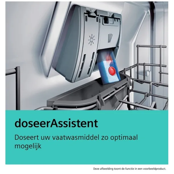 Siemens SN25ZC06CF vrijstaande vaatwasser zwart, foto 2