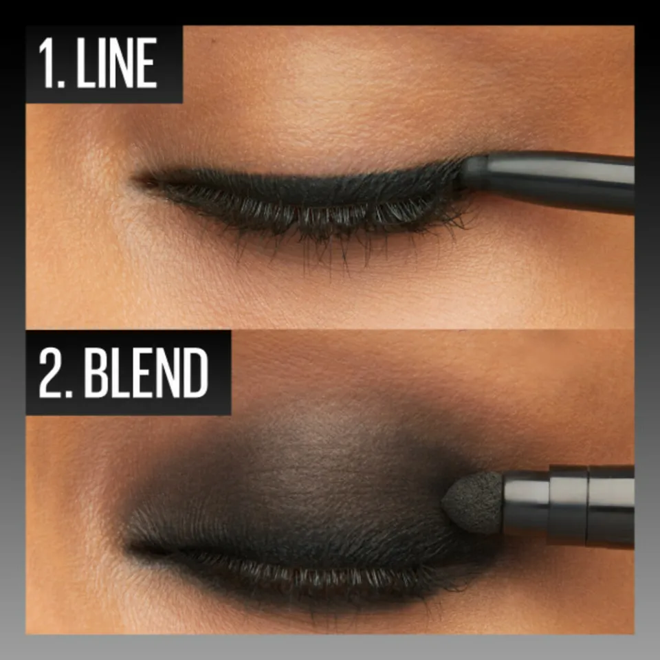 Maybelline New York Tattoo Studio Liner Smokey Gel eyeliner bruin, foto 2