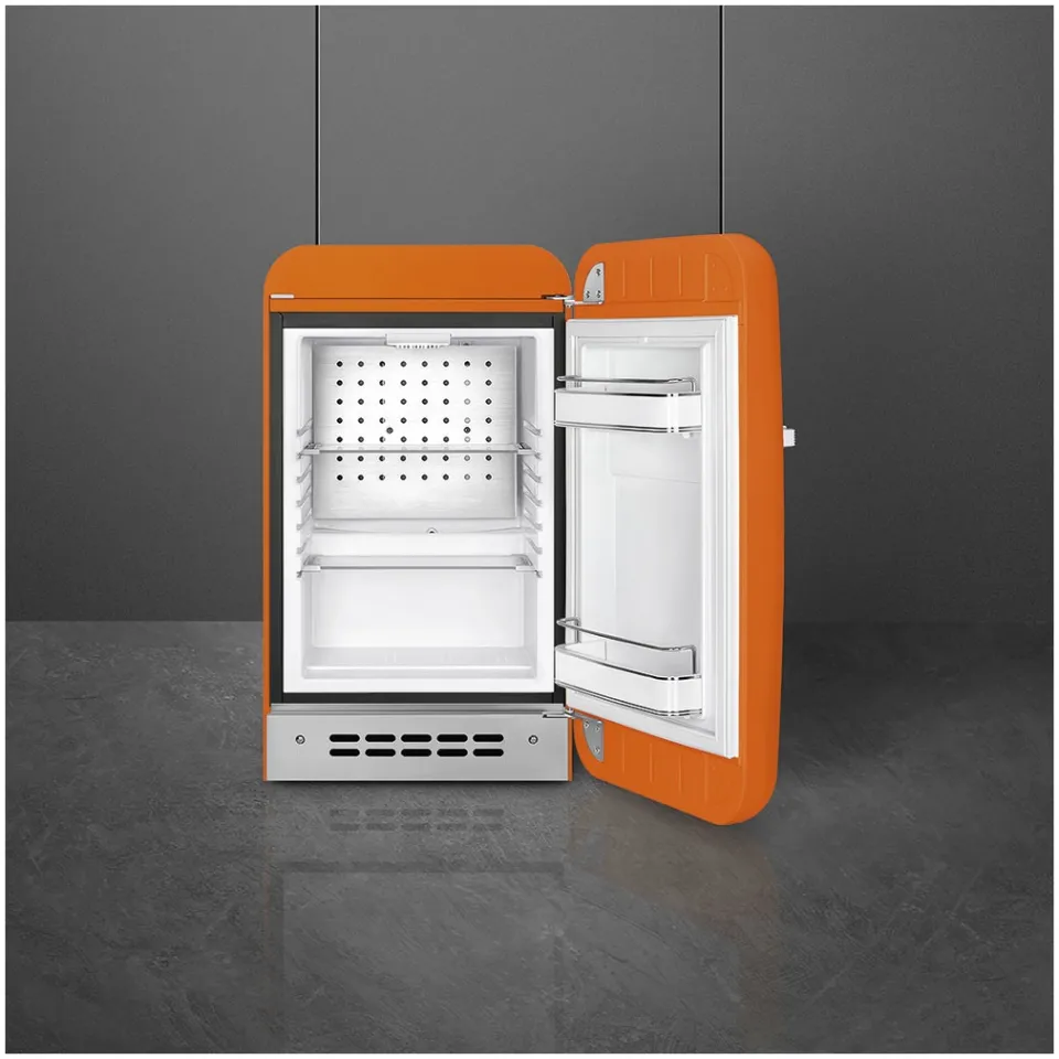 Smeg FAB5ROR6 minikoelkast oranje, foto 2