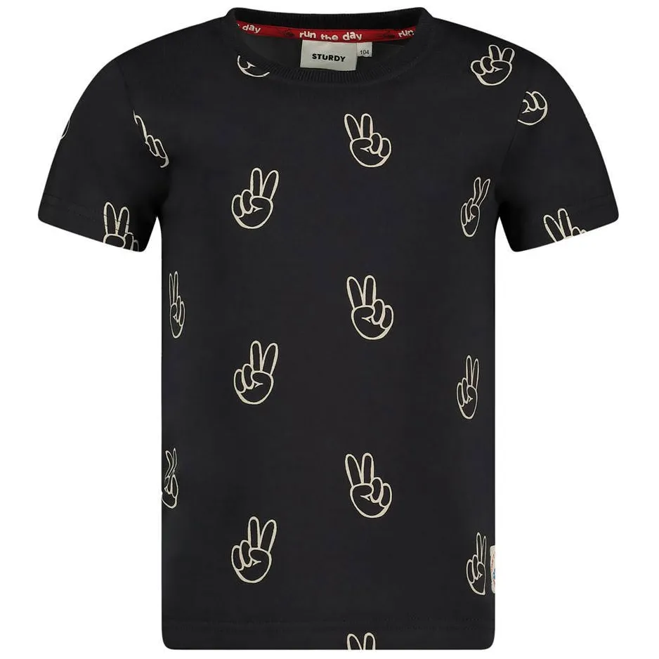 Sturdy Run the Day T-shirt antraciet, foto 2