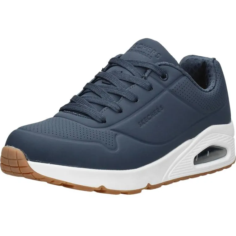Skechers Uno Stand On Air lage sneakers blauw, foto 4