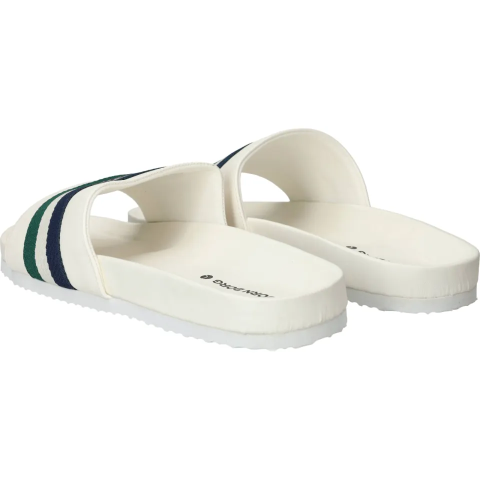 Björn Borg Heritage badslippers wit/zwart, foto 6