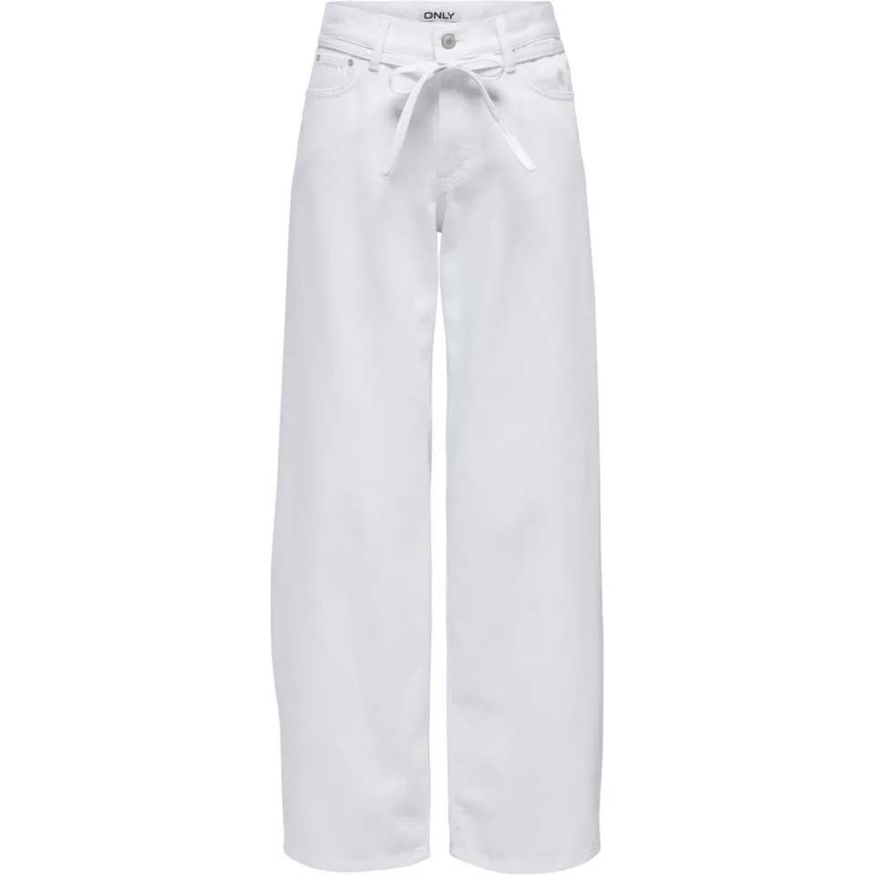 Only wide leg jeans - ecru, foto 2