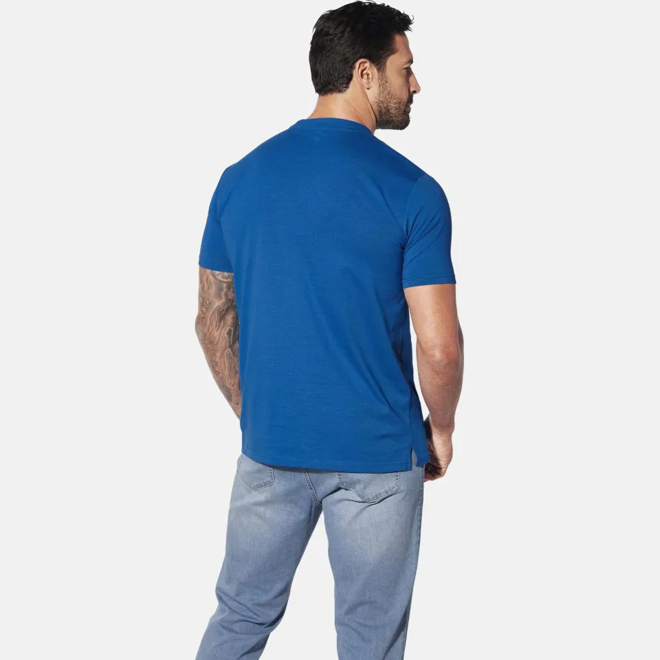 Jan Vanderstorm Svenhelm t-shirt blauw, foto 5