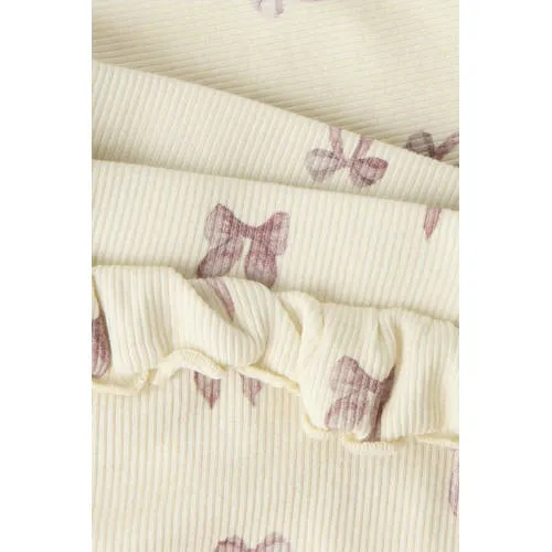 Lil' Atelier Mini Nmfgavo Efi legging ecru, foto 3