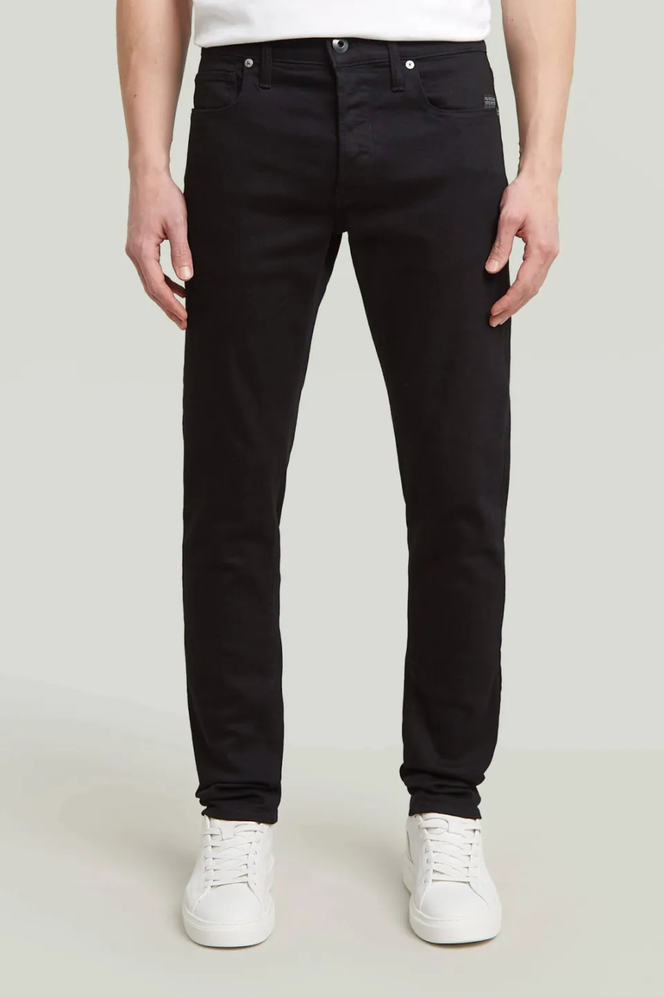 G-Star 3301 slim fit jeans pitch black, foto 5