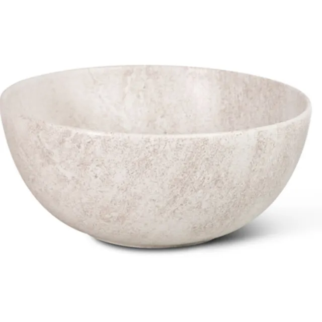 Globo Waskom Globo T-Edge Rond 37x16 cm Zonder Overloop Striato Beige