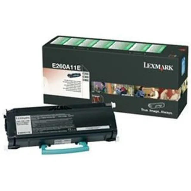 Lexmark E260A11E LEXM E260 CARTR Black Zwart