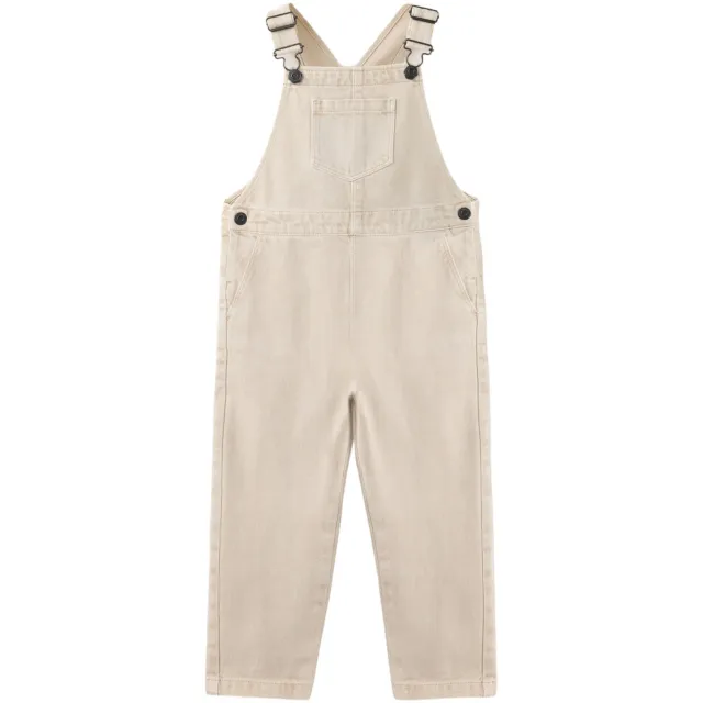 Mango denim tuinbroek beige, foto 2