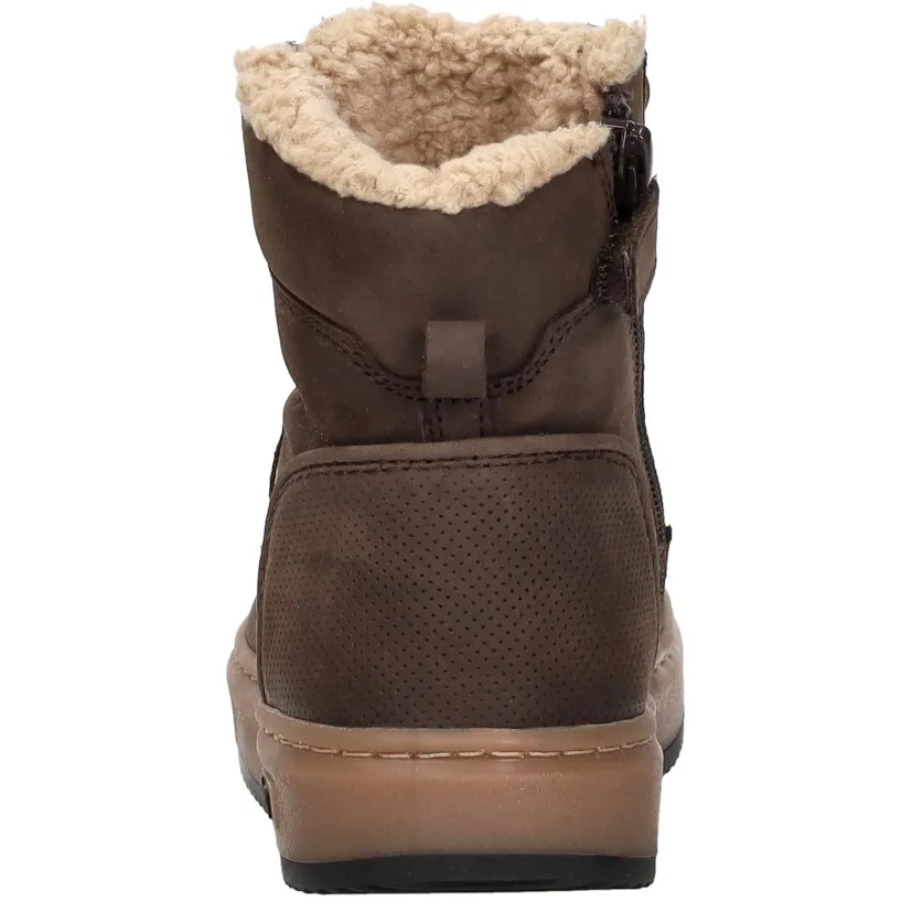 Keq veterschoenen hoog donkerbruin, foto 4