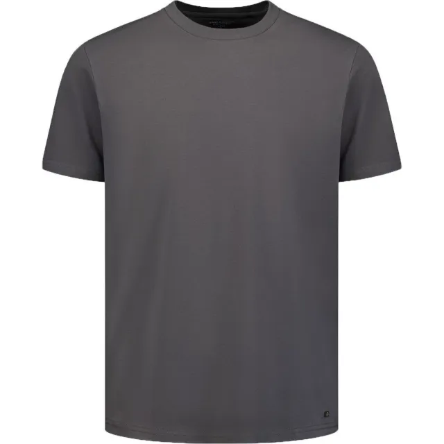 No Excess T-shirt Korte Mouw No Excess No-Excess T-Shirt Solid Basic Dark Steel Donker staal