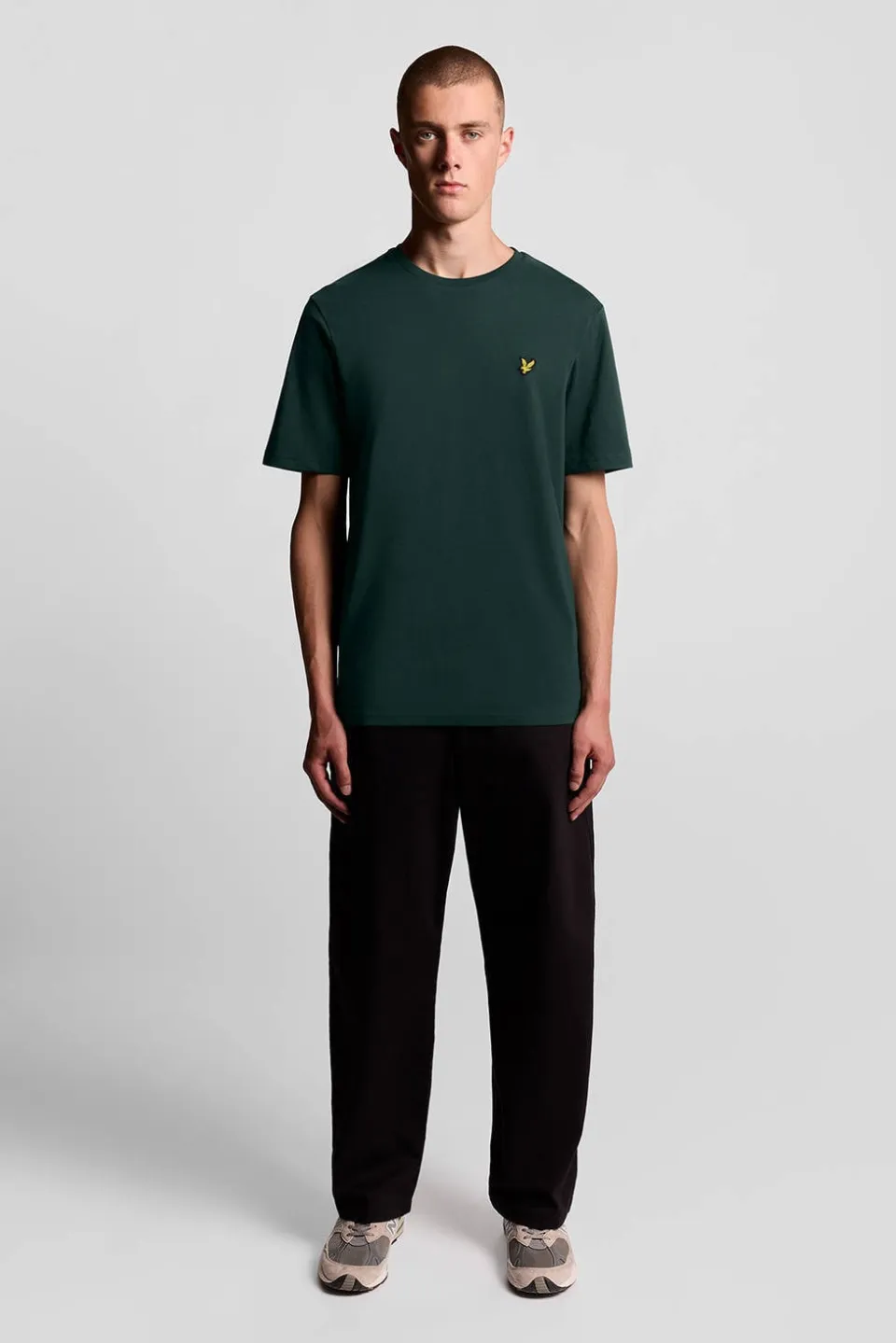 Lyle & Scott regular fit T-shirt - donkergroen Dark Green
