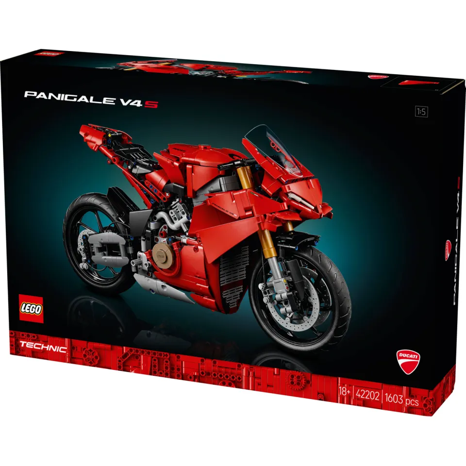 Lego Ducati Panigale V4 S motor 42202, foto 5