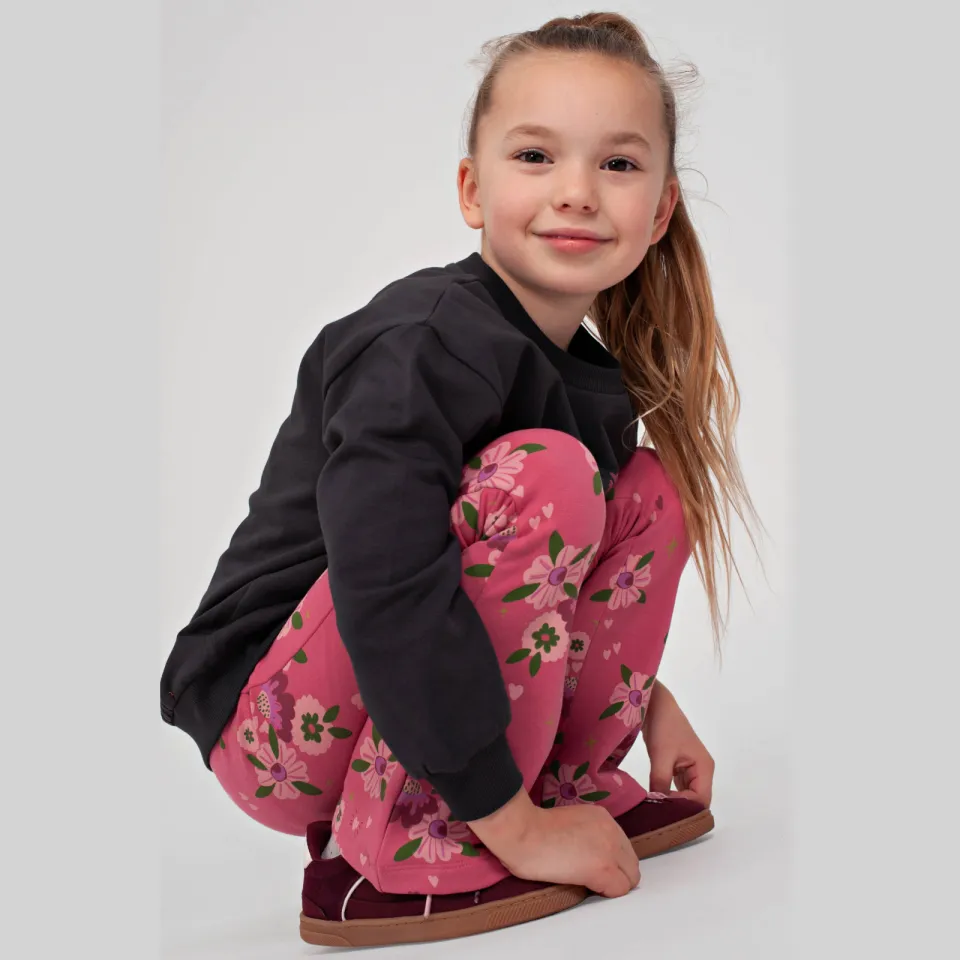 Jubel Moon Flowers flared broek roze, foto 5
