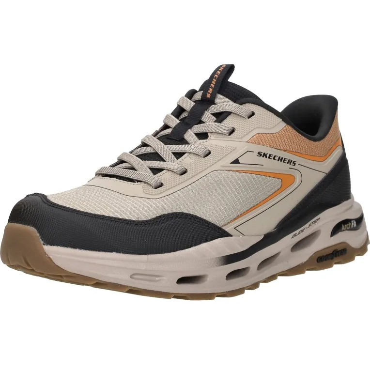 Skechers Arch Fit Orvan Ultra Talon veterschoen taupe, foto 4