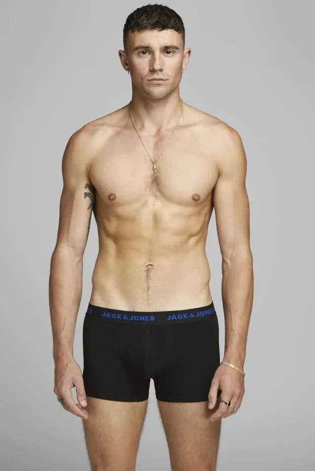 Jack & Jones PLUS SIZE boxershort JACBASIC (set van 7) Zwart