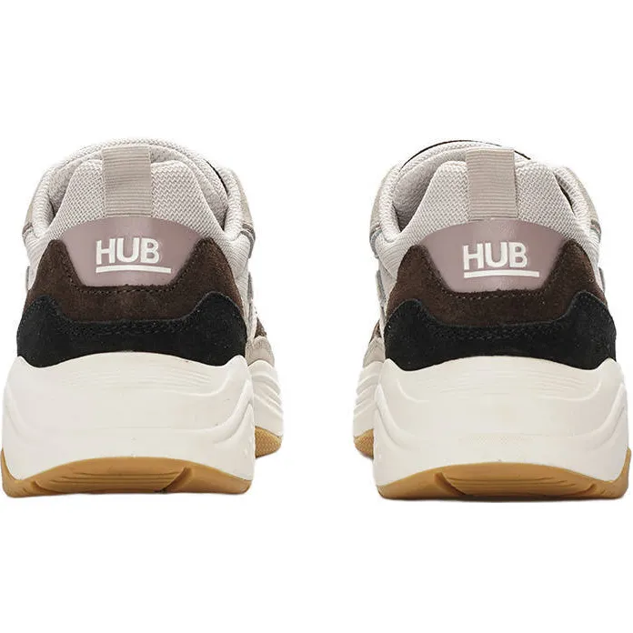 Hub Glide M65 chunky mesh sneakers - beige, foto 4