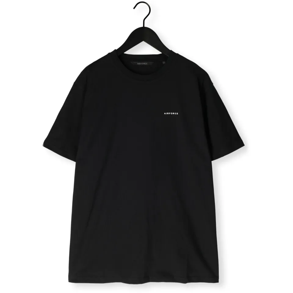 Heren Polo's & T-shirts Airforce Basic T-shirt - Zwart, foto 2