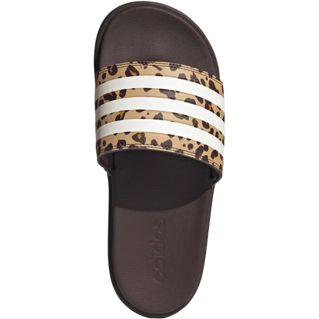 Adidas Sportswear Adilette Platform badslippers bruin/beige