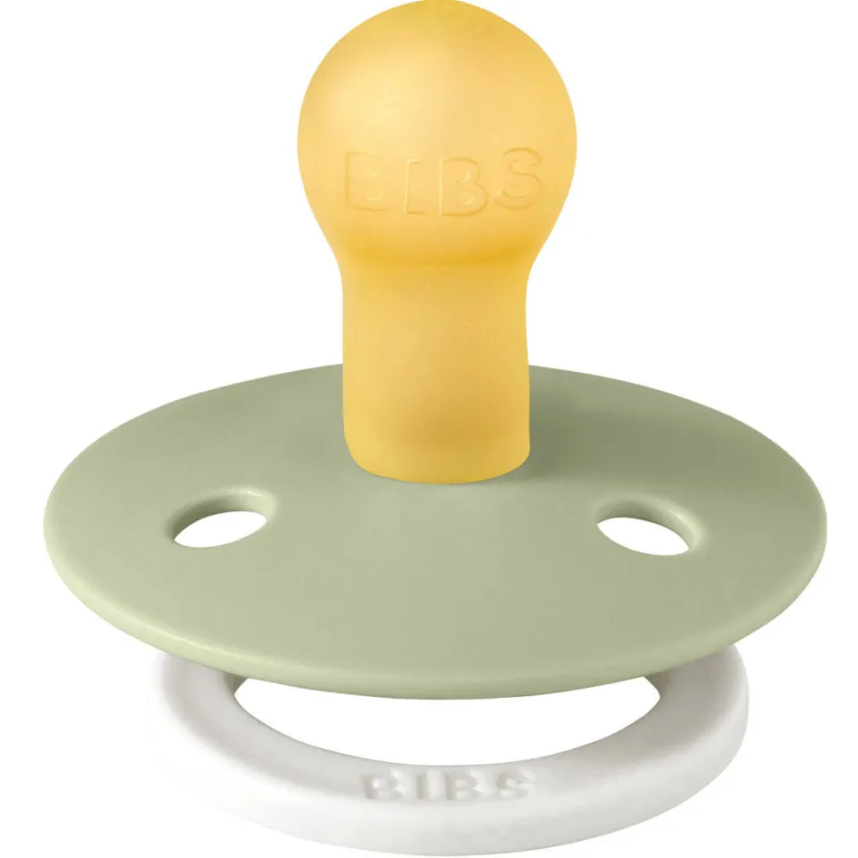 Bibs Colour fopspeen glow in the dark sage/cloud, foto 2