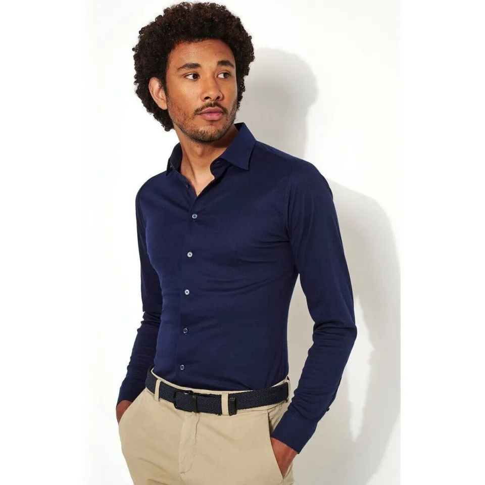 Desoto overhemd donkerblauw donker marine, foto 2