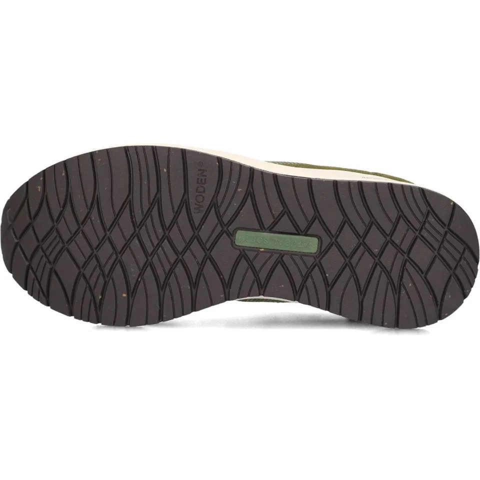 Woden Sneakers Rigmor Open Mesh Groen, foto 6