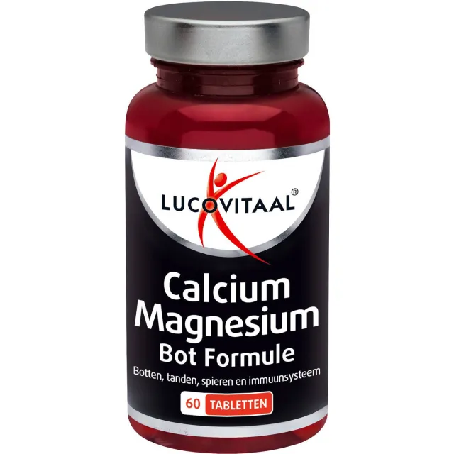 Lucovitaal Calcium Magnesium Bot Formule - 60 tabletten