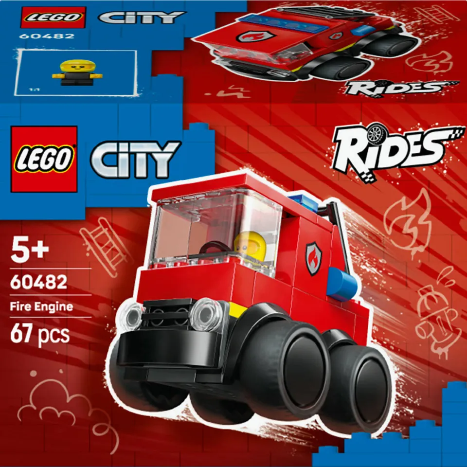 Lego City Voertuigen – Brandweerwagen 60482, foto 6