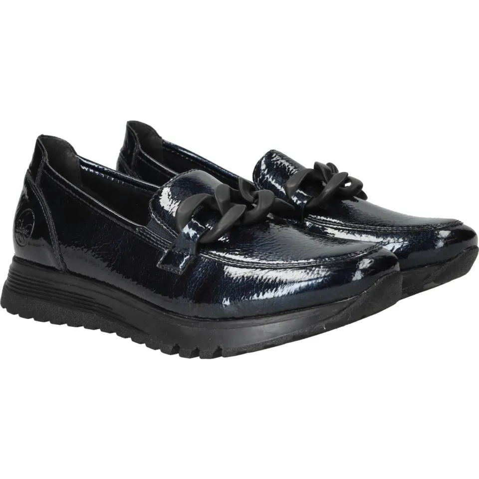 Rieker Sportief mocassin blauw, foto 4