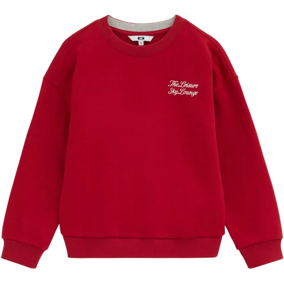 WE Fashion sweater met backprint - rood, foto 2