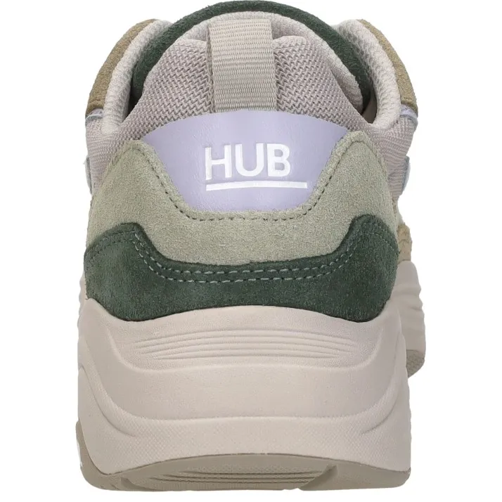 Hub Glide lage sneakers taupe, foto 6