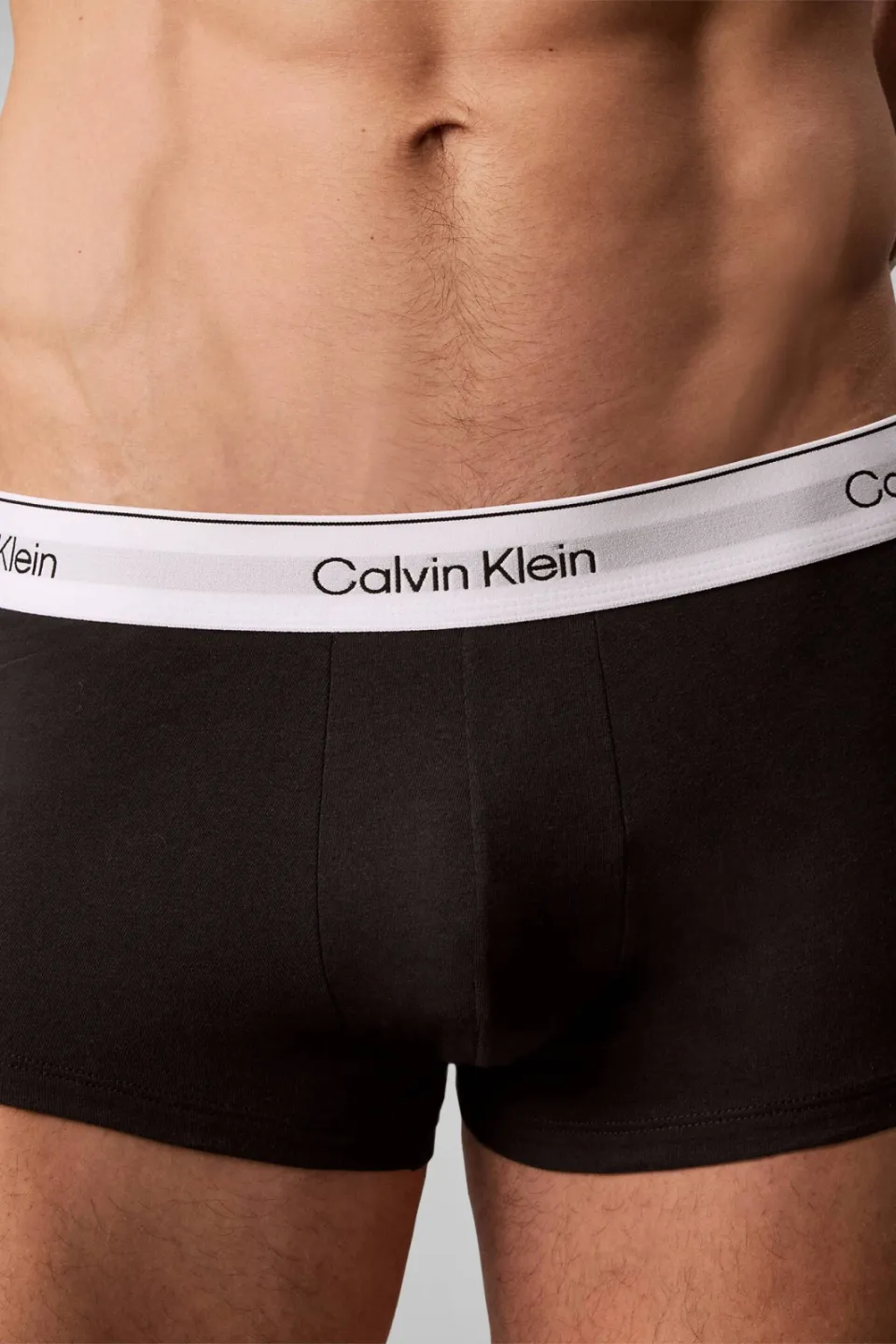 Calvin Klein low rise trunk boxershorts zwart set van 5, foto 7