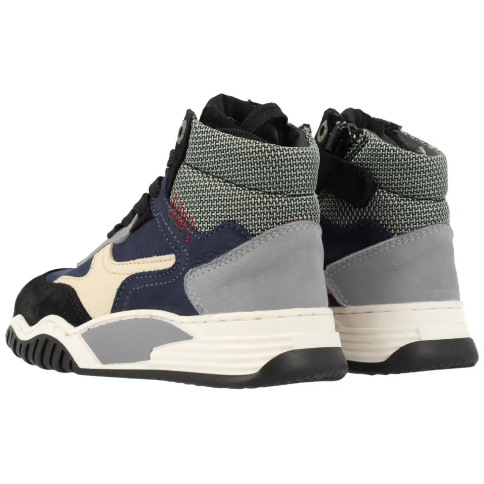 Red Rag leren sneakers blauw, foto 2