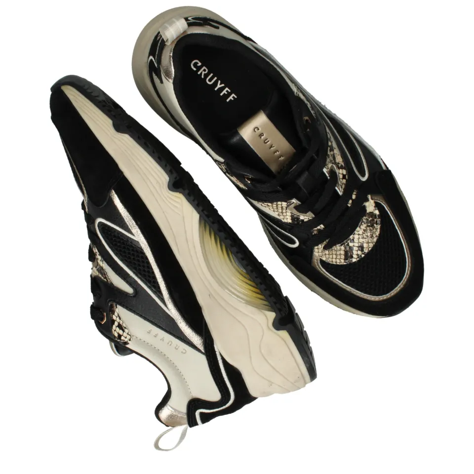 Cruyff Madina Sneakers Dames Zwart, foto 7