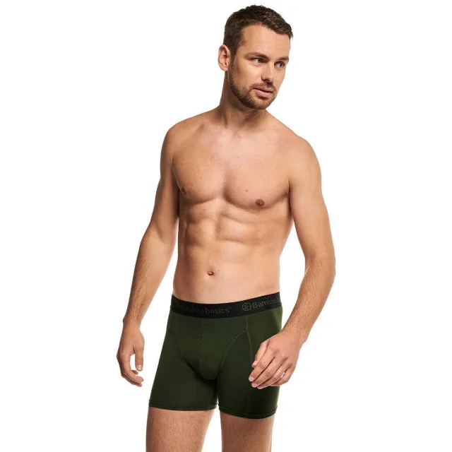 Bamboo Basics boxershort Rico met bamboe (set van 7) zwart/donkerblauw/groen, foto 2