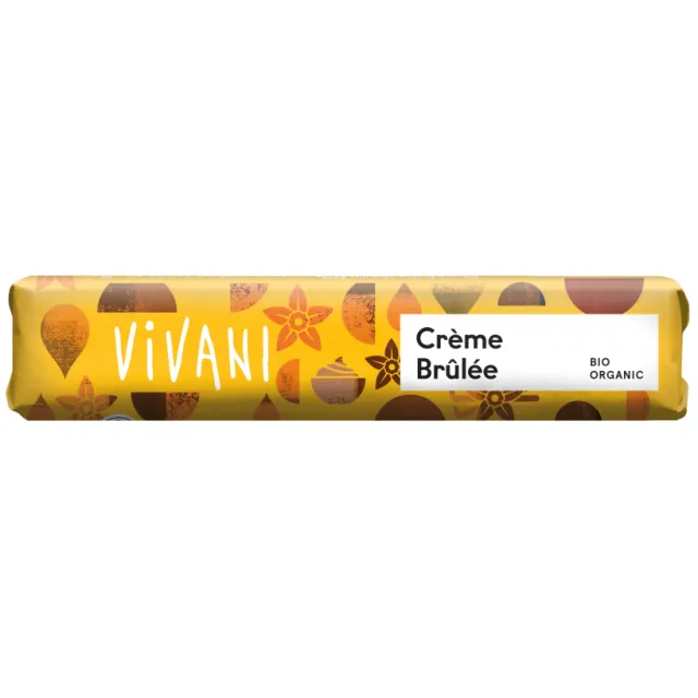 Vivani Chocoladereep Creme Brulee