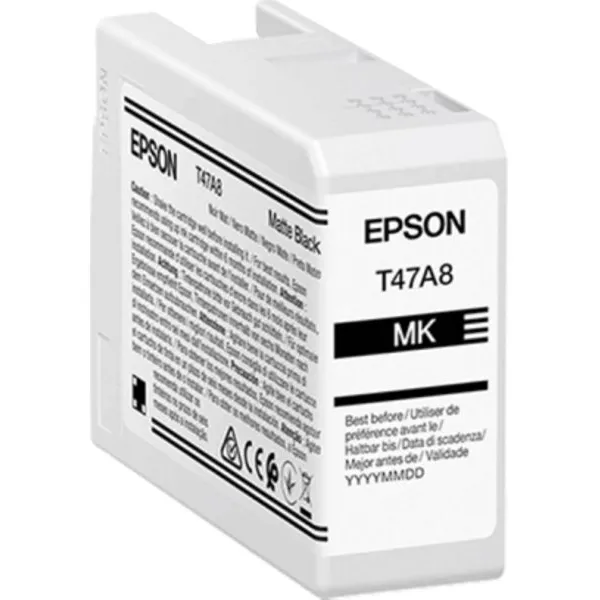 Epson T47A8 Inktcartridge Mat-zwart Mat Zwart