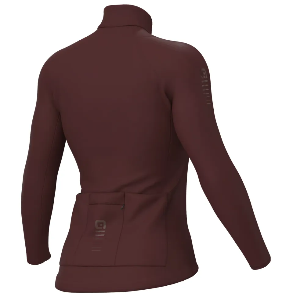 Alé R-EV1 Warm Race 2.0 fietsshirt lange mouwen bruin, foto 2