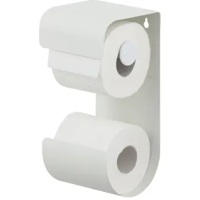 Sealskin Brix toiletrolhouder dubbel wit