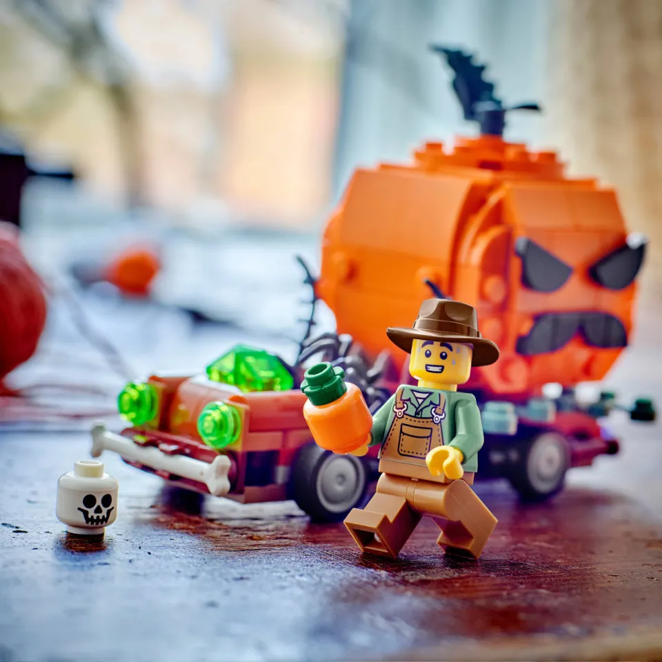 Lego Seasons and Occasions Griezelpompoentruck Halloween Bouwpakket 40822, foto 5