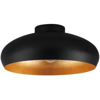 EGLO Plafondlamp Mogano Zwart Goud ⌀40cm Zwart;Goud;