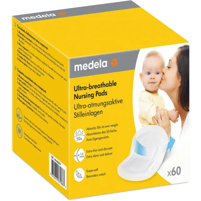 Medela ultra-ademende zoogkompressen, foto 2